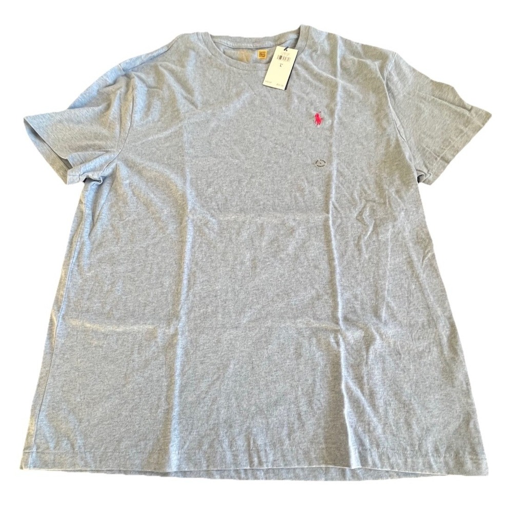 Polo Ralph Lauren Classic Fit T-shirt Pony Logo Mens Size LARGE L Blue‎ NWT